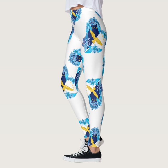 Azoren, Portugal Leggings (Links)