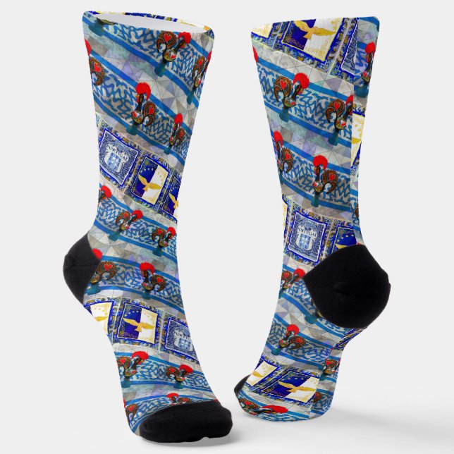 Azoren, Portugal Socken (Gewinkelt)