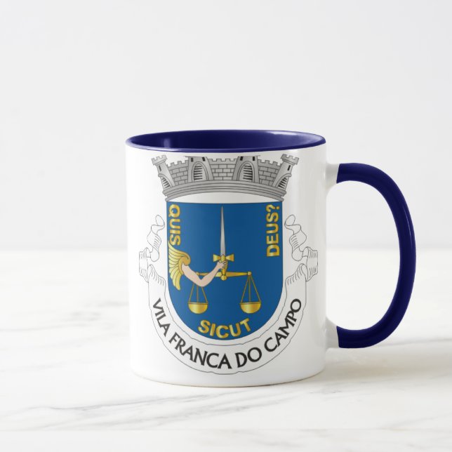 Azoren - Vila Franca tun Campo-Kaffee-Tasse Tasse (Rechts)
