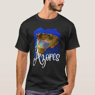Azores Flag Patriotische Portugiesische Roots Azor T-Shirt