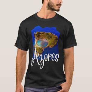 Azores Flag Patriotische Portugiesische Roots Azor T-Shirt