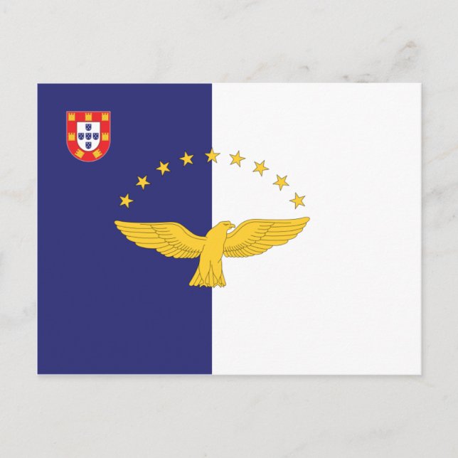 Azores Postkarte (Vorderseite)