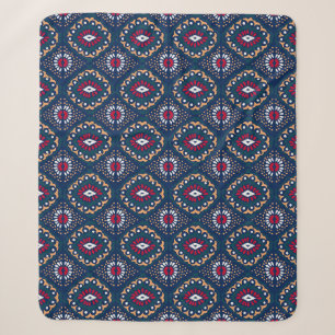 Aztec Allure: Stamm gestreift Elegance Sherpadecke