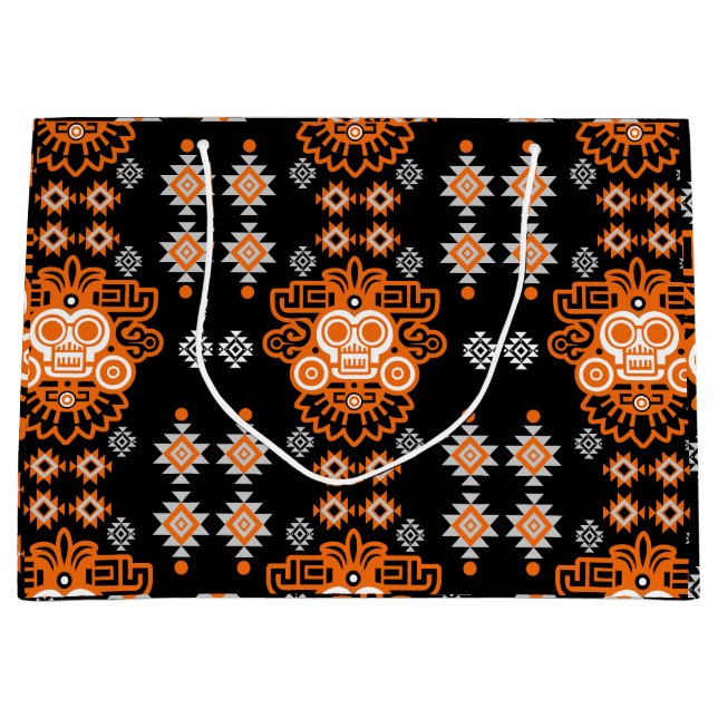 Aztec Arizona Print Große Geschenktüte (Vorderseite)