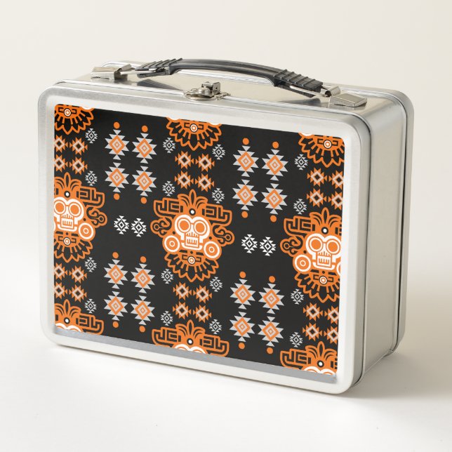 Aztec Arizona Print Metall Brotdose (Vorderseite)