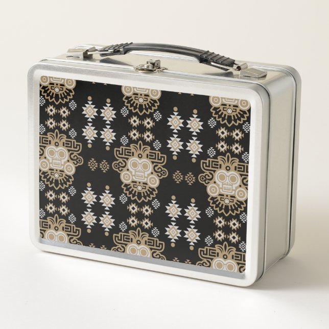 Aztec Arizona Print Metall Brotdose (Vorderseite)