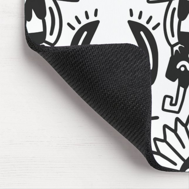 Aztec Art - Lizard Muster Mousepad (Ecke)