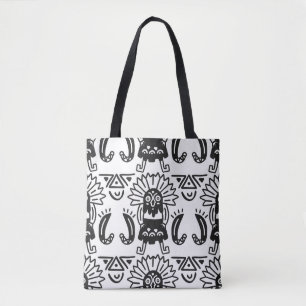 Aztec Art - Lizard Muster Tasche