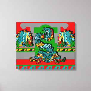 Aztec Artistic Design Leinwanddruck