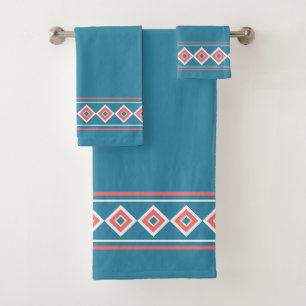 Aztec Blue Coral Diamond Sud-Ouest