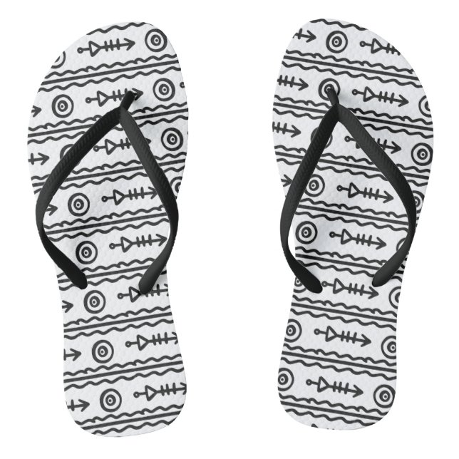 Aztec Boho Flip Flops (Fußbett)