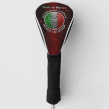 Aztec Calendar Disk Golf Head Cover