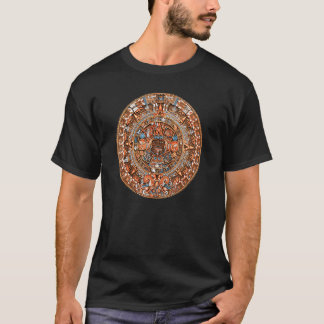 Aztec Calendar Mexican Mayan T-Shirt