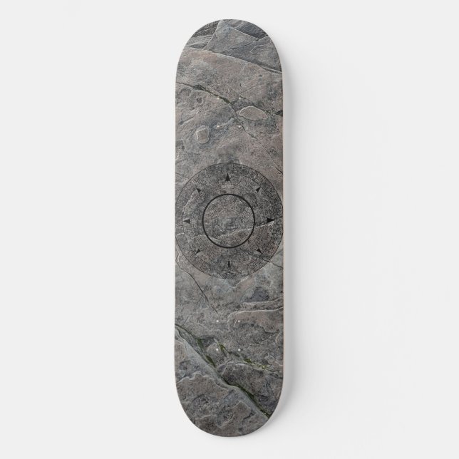 Aztec Calendar Skateboard Deck (Vorderseite)