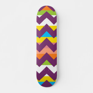 Aztec-Chevron-Zickzack-Streifenmuster 10 Skateboard