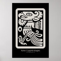 Aztec Cuauhtli - Adler (Putt), Print