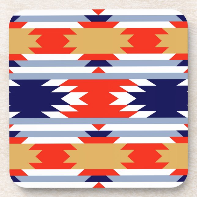 Aztec Design #7 bei Jessica Suzzette Untersetzer (Vorderseite)