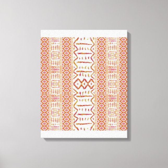 Aztec Design Leinwanddruck (Vorderseite)