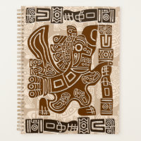 Aztec Eagle Guerrier Tribal Art antique