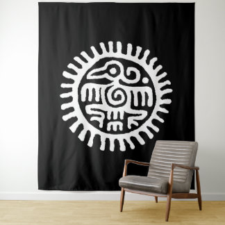 Aztec Eagle Wandteppich