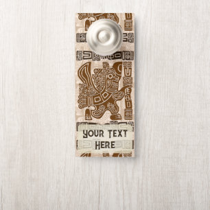 Aztec Eagle Warrior Tribal Alte Kunst Türanhänger