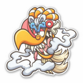 Aztec Ehecatl Aufkleber