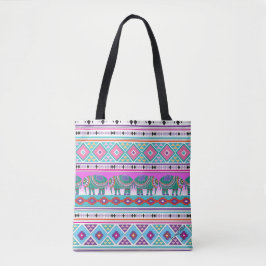 Aztec Elephants Stammmuster, Cool Tasche