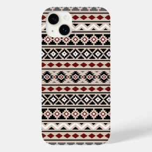 Aztec Essence II Ptn Schwarz-weiß Gray Red Sand Case-Mate iPhone 14 Plus Hülle