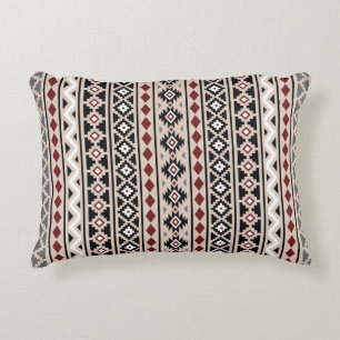 Aztec Essence II Ptn (V) Schwarz-weiß Gray Red San Dekokissen