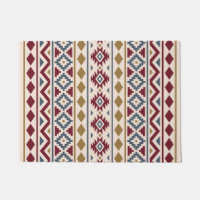 Aztec Essence III (V) Ptn Red Blue Gold Cream