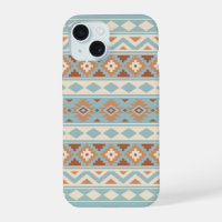 Aztec Essence Ptn IIIb Blue Cream Terracottas