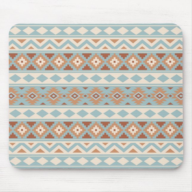 Aztec Essence Ptn IIIb Blue Cream Terracottas Mousepad (Vorne)