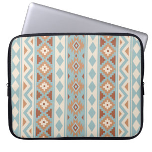 Aztec Essence V Ptn IIIb Blue Cream Terracottas Laptopschutzhülle