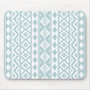 Aztec Essence V Ptn IIIb Enteneier Blau & Weiß Mousepad