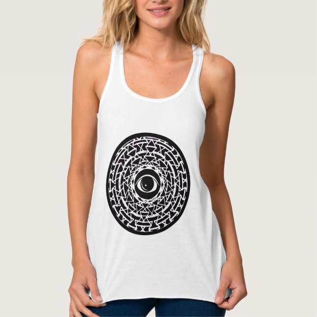 Aztec Eye Womens Tank Top (Vorderseite)