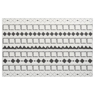 Aztec Geometric Abstraktes Muster Stoff