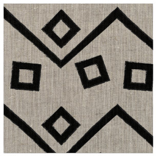 Aztec Geometric Abstraktes Muster Stoff