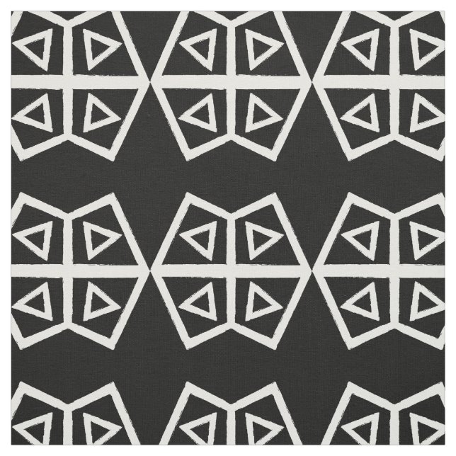 Aztec Geometric Abstraktes Muster Stoff (Muster)
