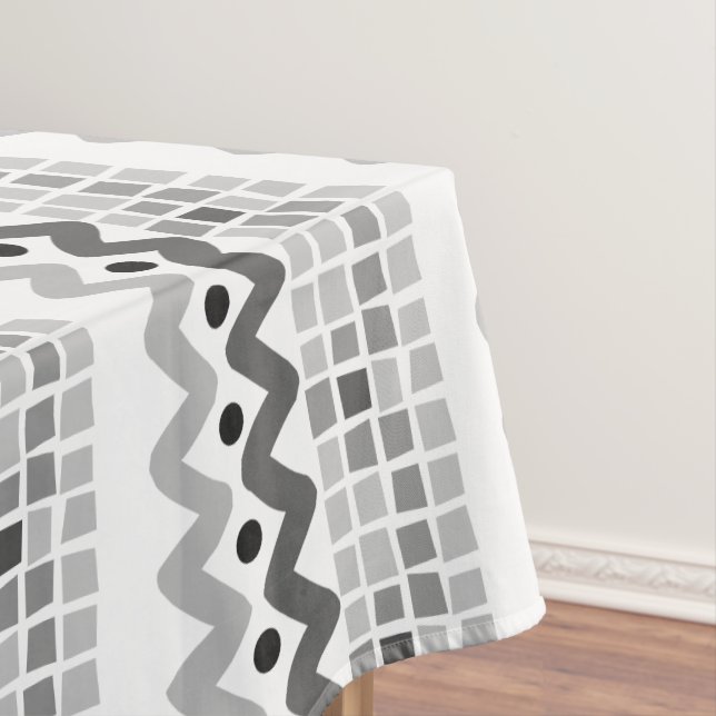 Aztec Geometric Abstraktes Muster Tischdecke (Beispiel)