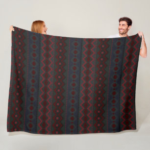 Aztec Geometrics Fleecedecke