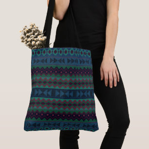 Aztec Geometrics - mehrfarbig Tasche