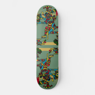 Aztec God Skateboard