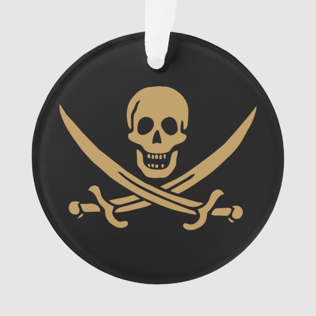 Aztec Gold Crâne et cutlass Pirate Calico Jack (devant)