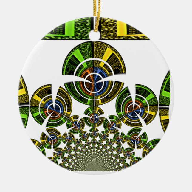 Aztec Keramik Ornament (Vorne)