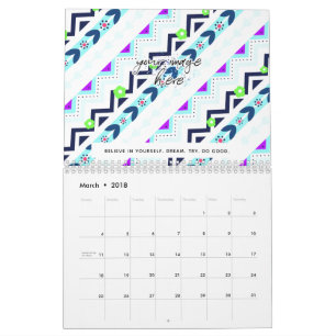 Aztec-Mädchen Kalender