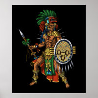 Aztec Mayan Warrior