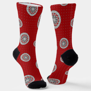 Aztec Meets Alien Socken