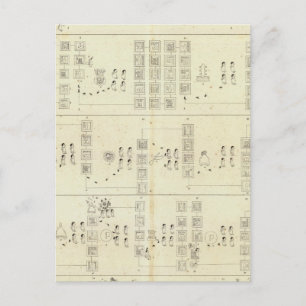 Aztec Mexico Valley Postkarte