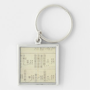 Aztec Mexiko-Tal Schlüsselanhänger