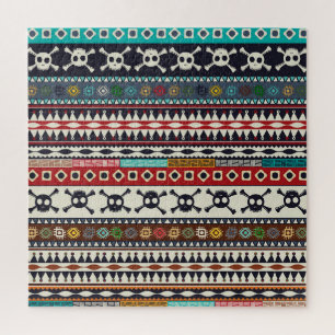 Aztec-Motiv, nahtloses Musterdesign